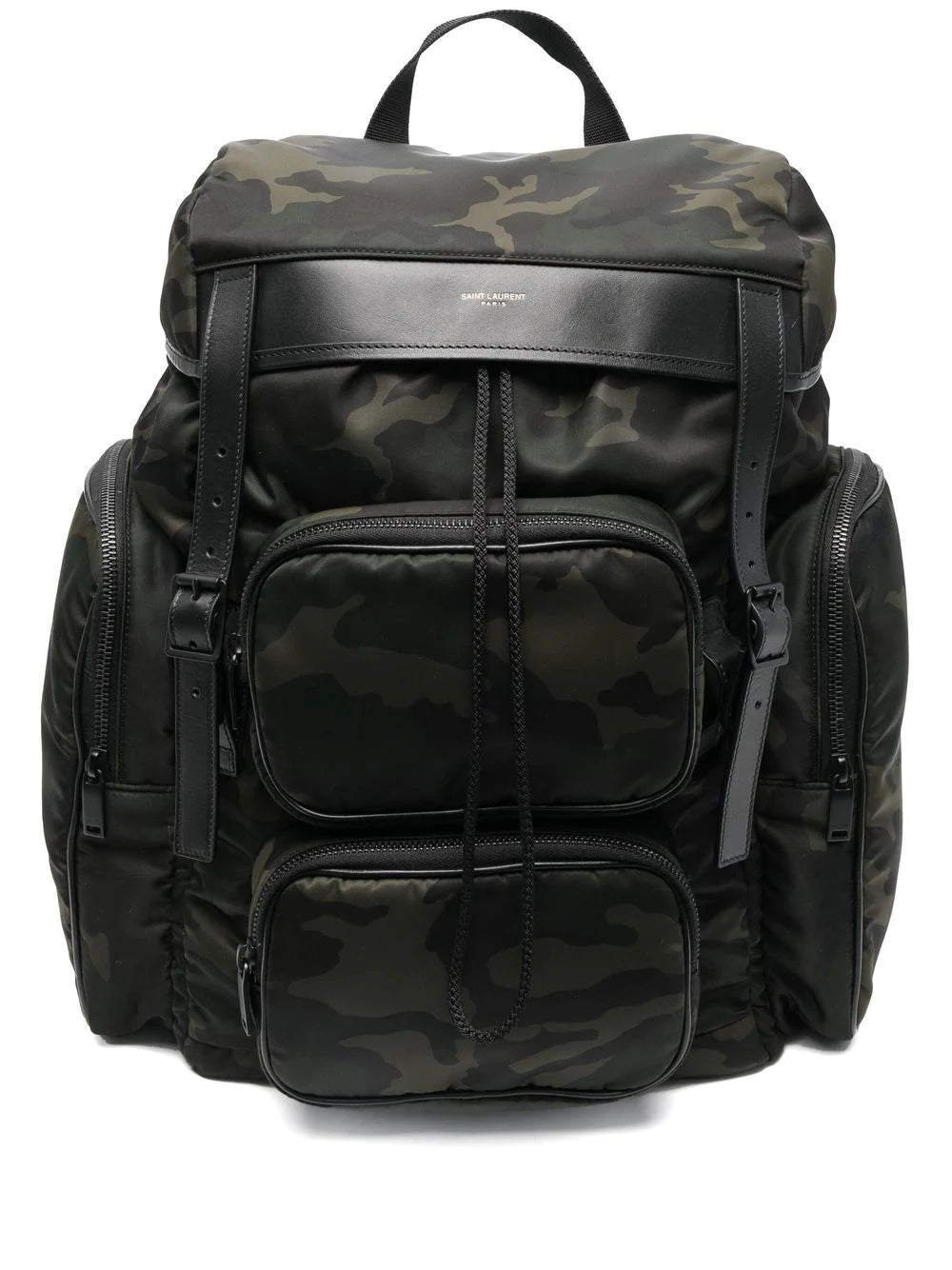 Saint Laurent Hunt camouflage-print backpack