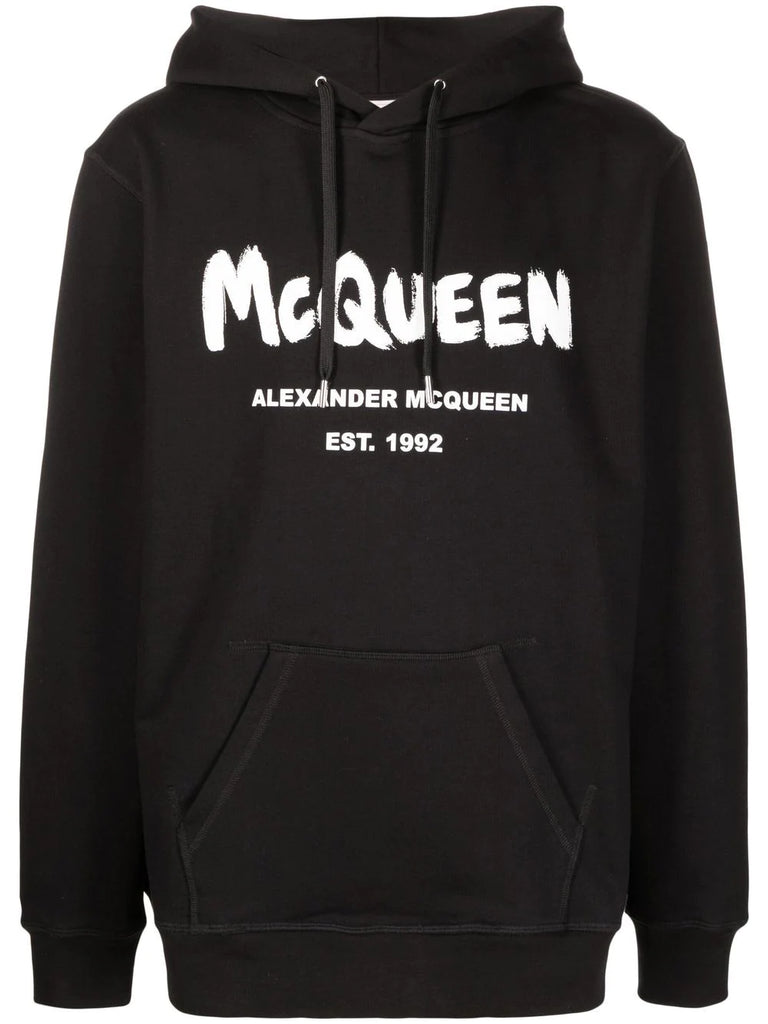 【Alexander McQUEEN】Graffiti logo hood/関税+全国送料込み Alexander McQueen McQueen Graffiti logo hoodie - Joseph | Men