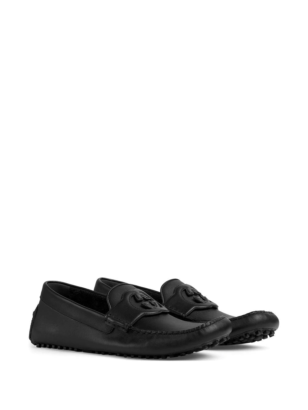 Black top gucci drivers