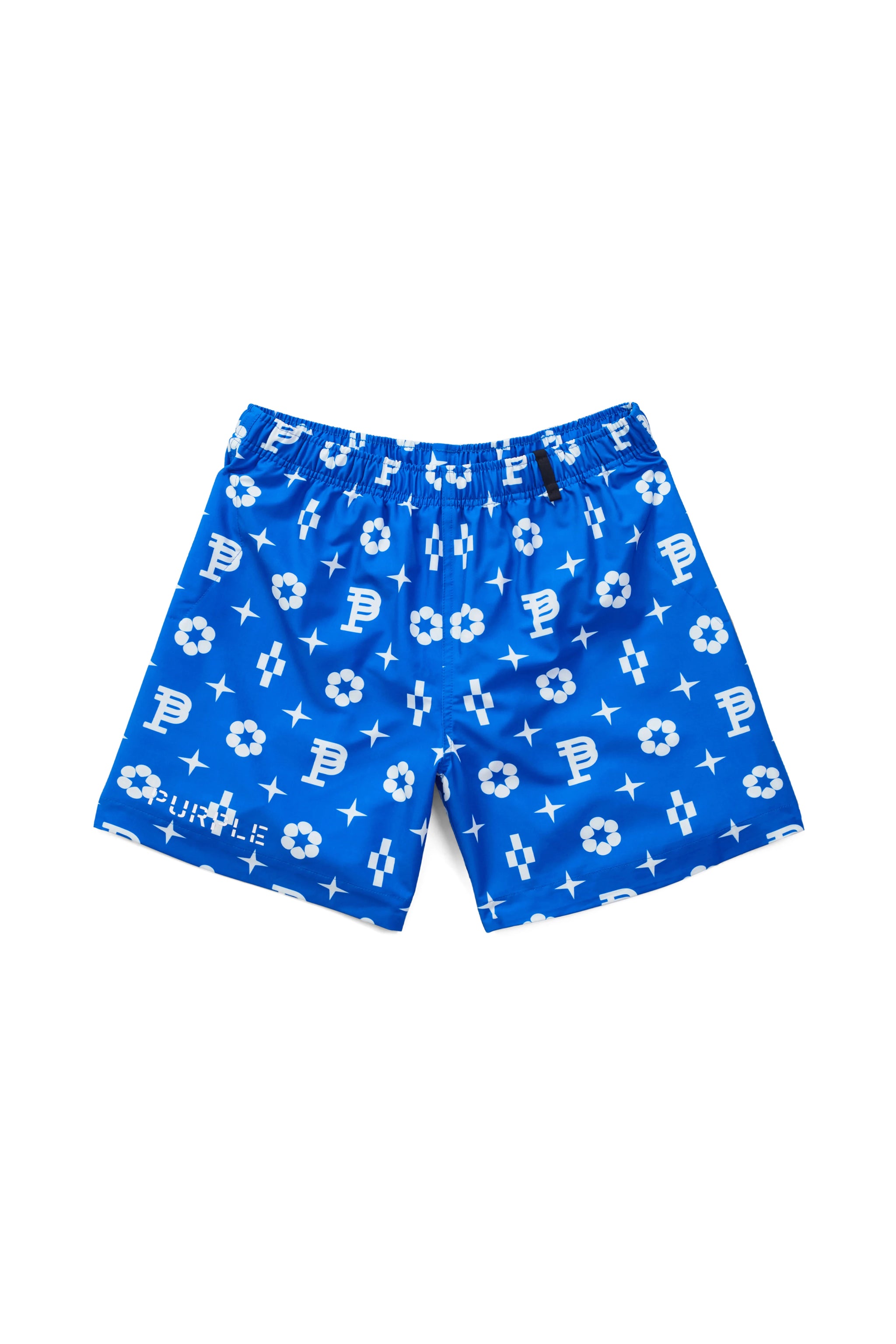 Purple Brand Monogram Shorts